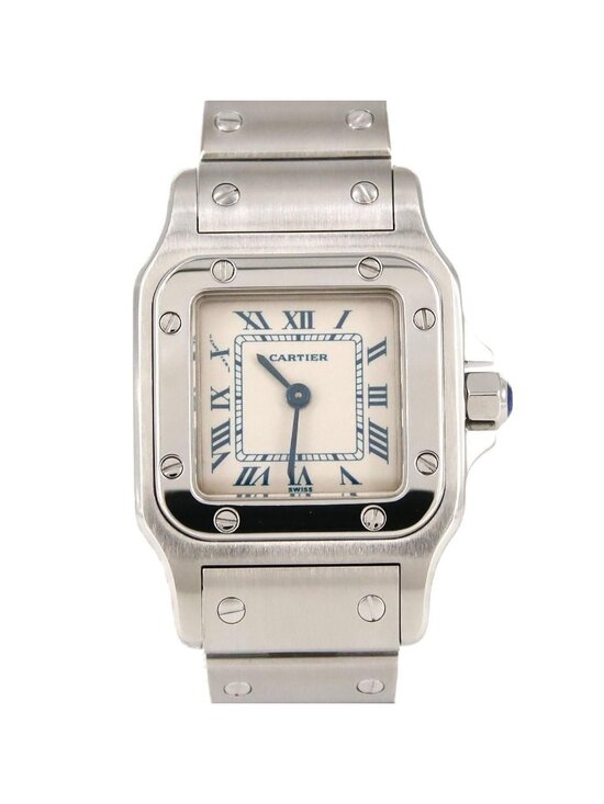Cartier Santos Galbe SM SS Quartz Watch main image 4